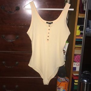 Baby yellow bodysuit